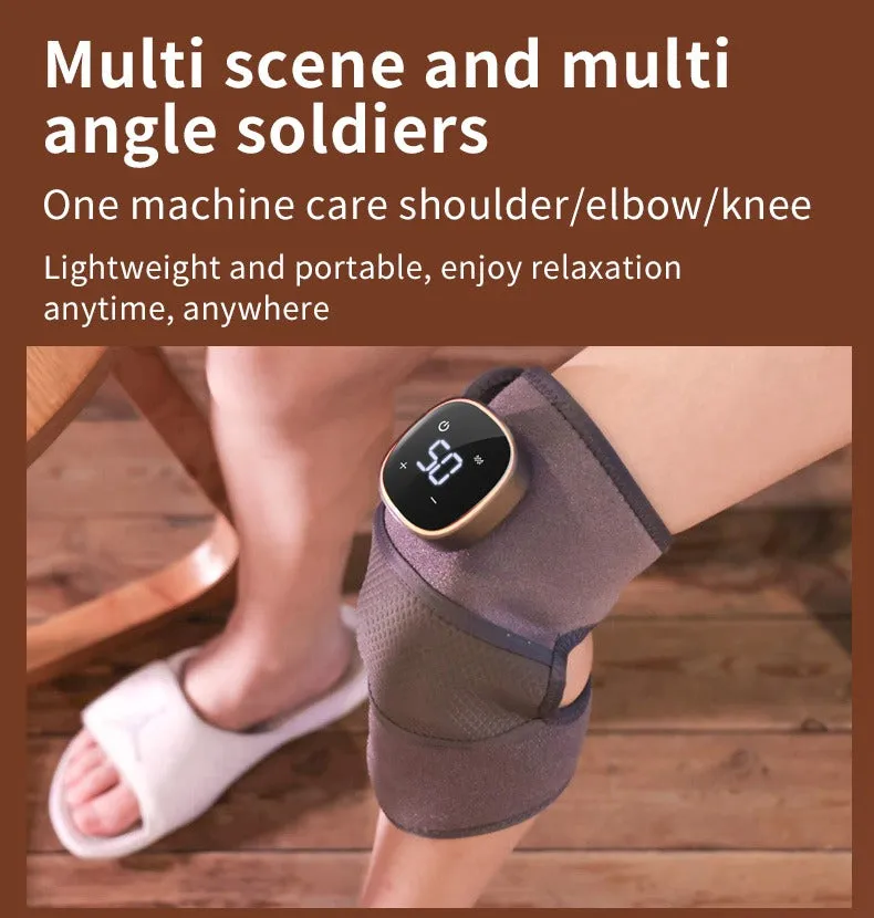 Heated Knee Brace Wrap Cordless Knee Massager with Heat & Vibration for Pain Relief Arthritis leg & knee massager | J15A (Copy)