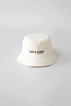 I am a voter. Canvas Bucket Hat