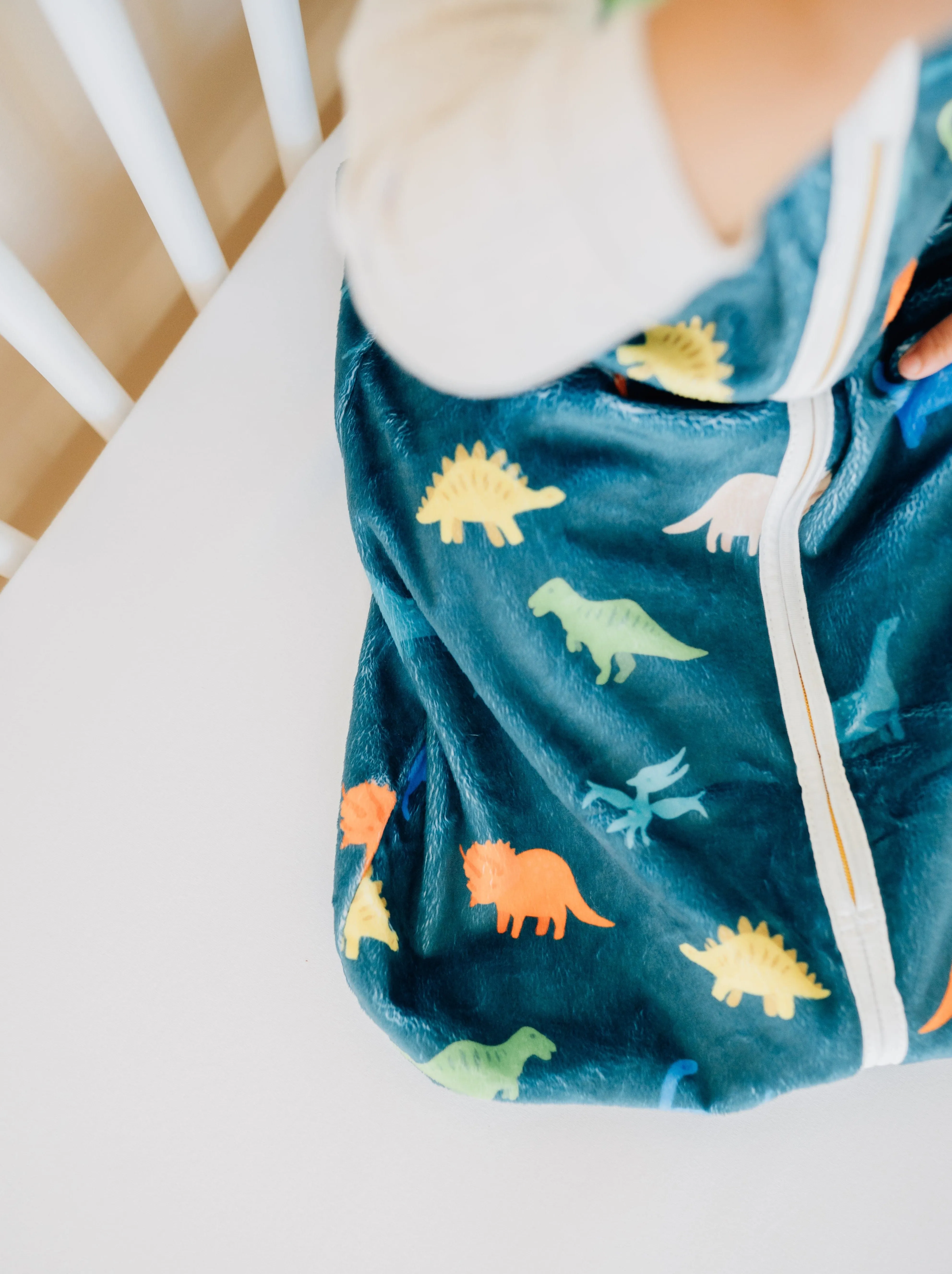 Jurassic Wearable Minky Blanket