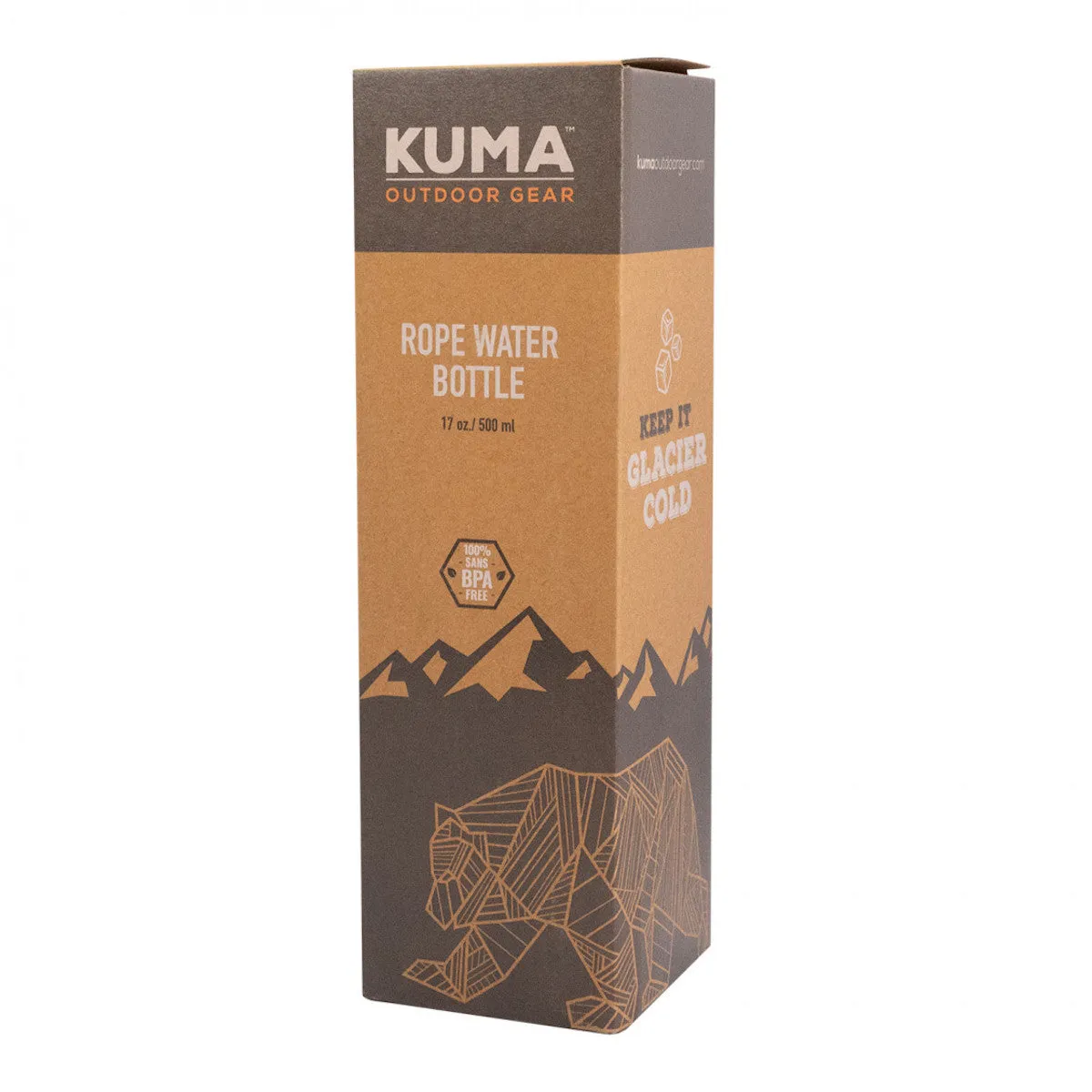 Kuma Rope Water Bottle - Blue