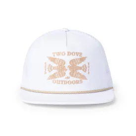 Laredo Five Panel - White/Gold