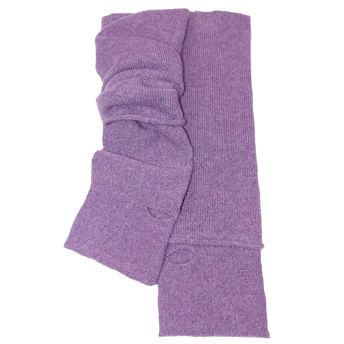 Long Cashmere Wrist Warmers