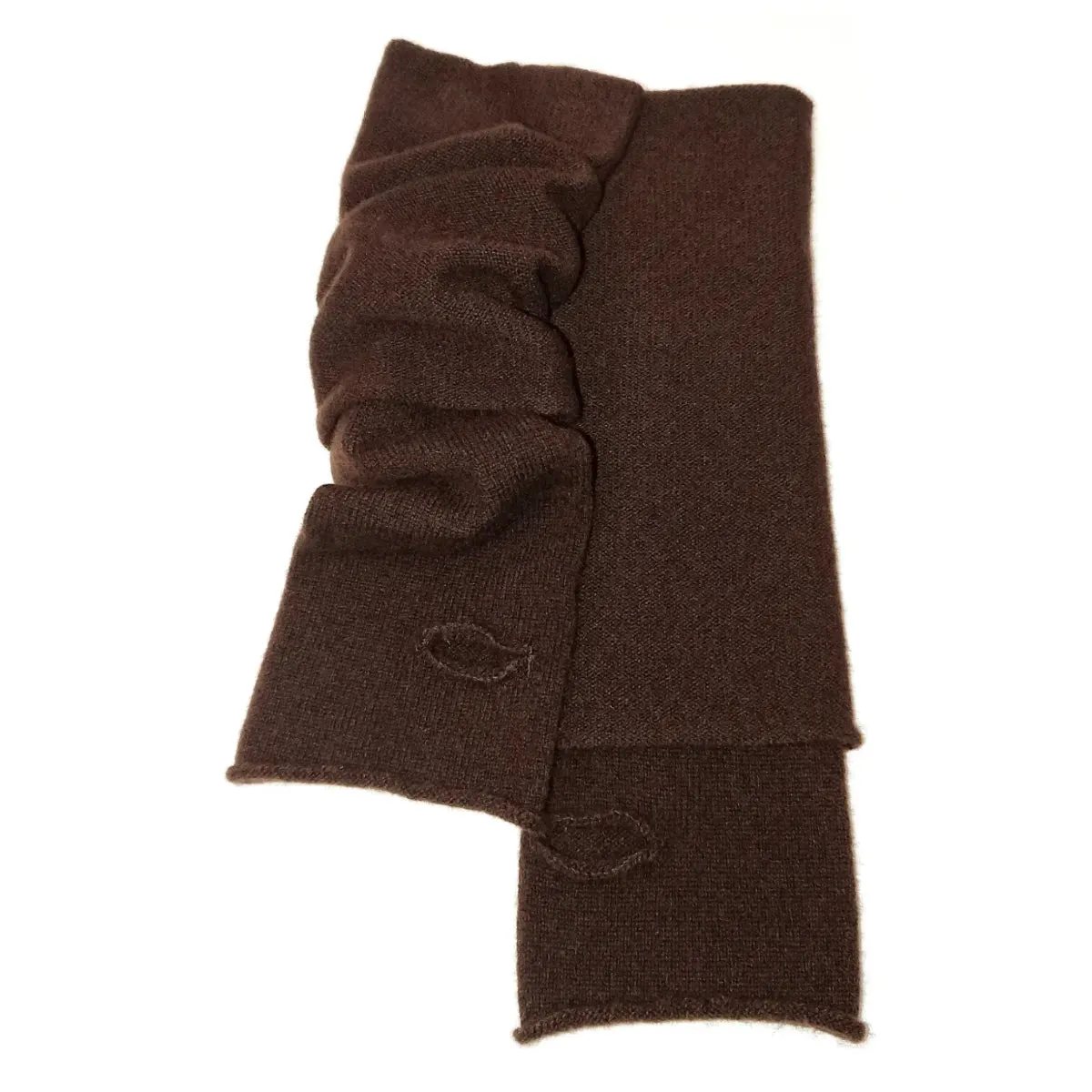 Long Cashmere Wrist Warmers