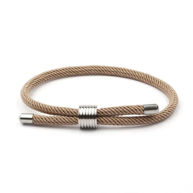 Luca Minimalist Milan Rope Bracelet