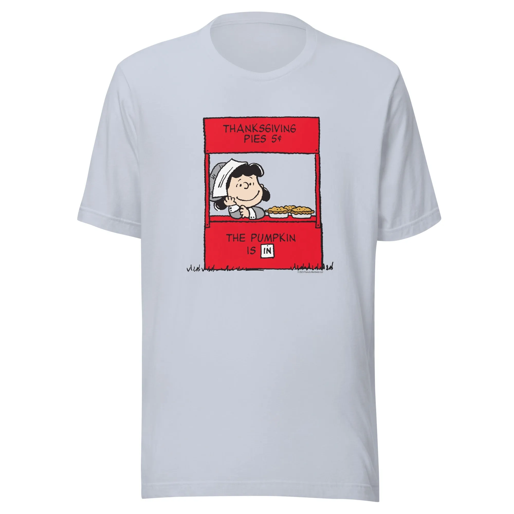 Lucy Thanksgiving Pies Booth Adult T-Shirt