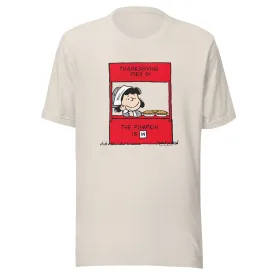 Lucy Thanksgiving Pies Booth Adult T-Shirt