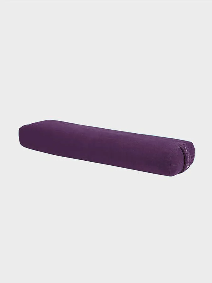 Manduka Lean Enlight Technology Meditation Bolster Cushion