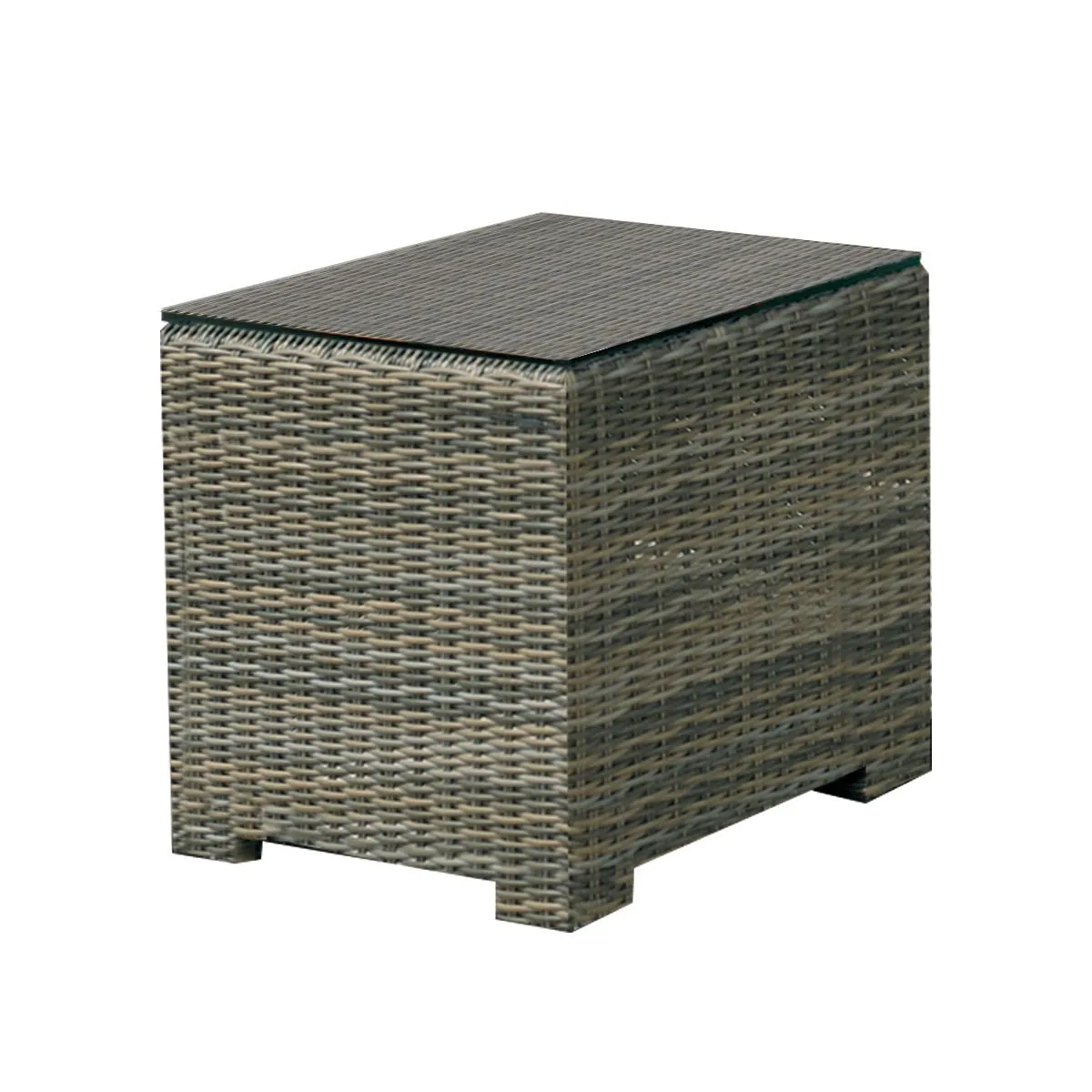 Marina Outdoor Glass End Table