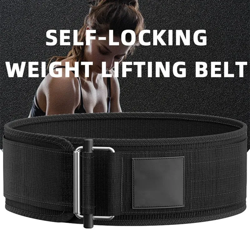 New Weightlifting Squat Training Lumbar Support Band Sport Powerlifting Belt Fitness Gym Back Waist Protector For Men Woman