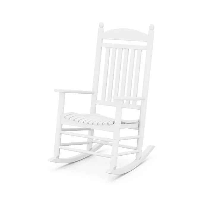 Polywood Jefferson Rocking Chair - White