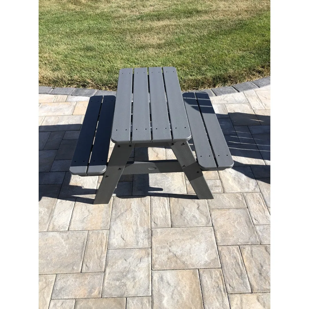 Polywood Kids Outdoor 30" Picnic Table