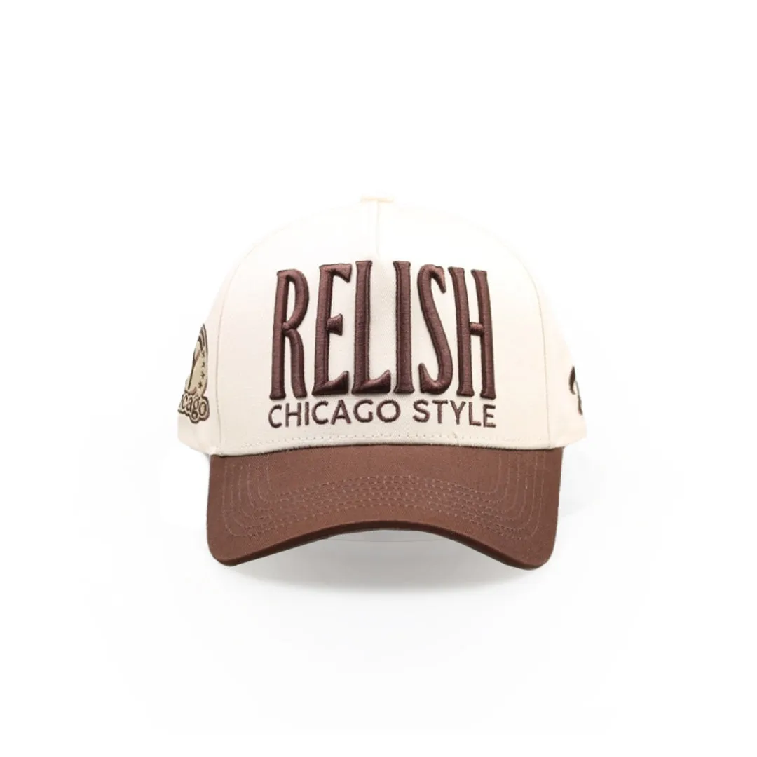 Relish Essentials Ivory Snapback