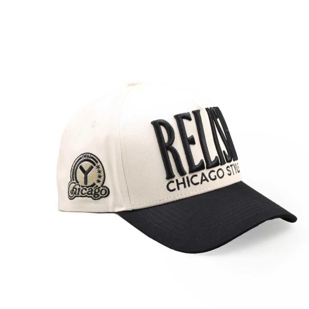 Relish Essentials Ivory Snapback