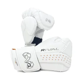 RIVAL RB10 INTELLI-SHOCK BAG GLOVES - WHITE