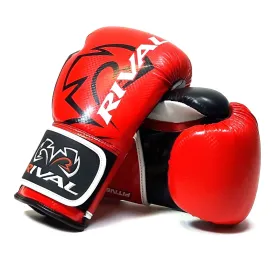 RIVAL RB7 FITNESS PLUS BAG GLOVES - RED/BLACK