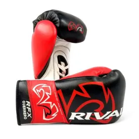 RIVAL RFX-GUERRERO PRO FIGHT GLOVES - HDE-F BLACK/RED/WHITE