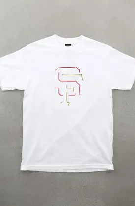 SF Eclipse (Men's White/Red Tee)