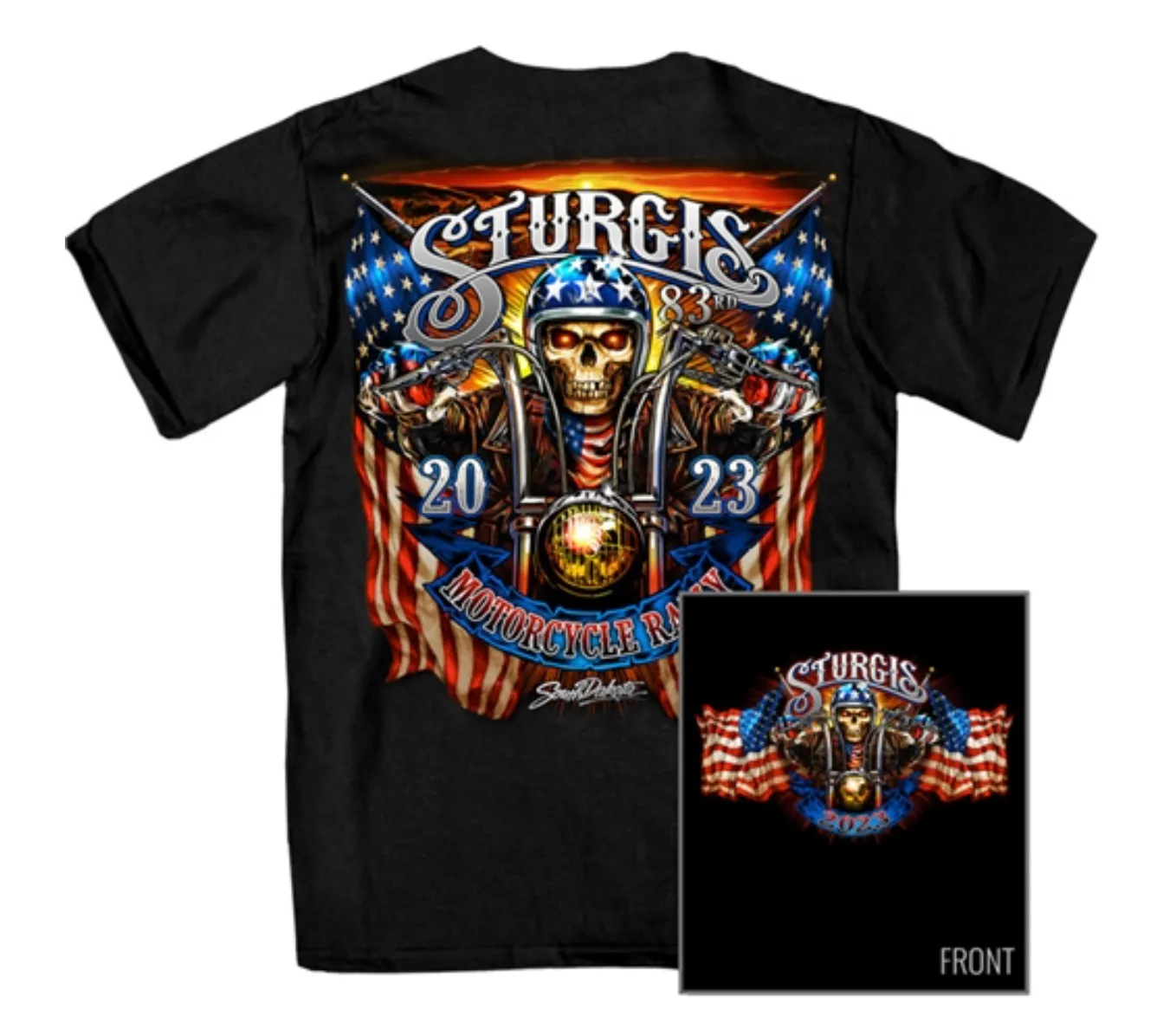 Sturgis Bike Week 83rd Anniversary Rally 2023 T Shirt