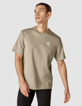 Supima T-shirt Box Fit Globe Sahara