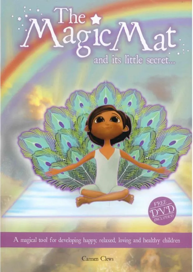 The Magic Mat Childrens Yoga Book with DVD