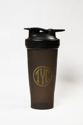 TYC Shaker Bottle - Black & Gold