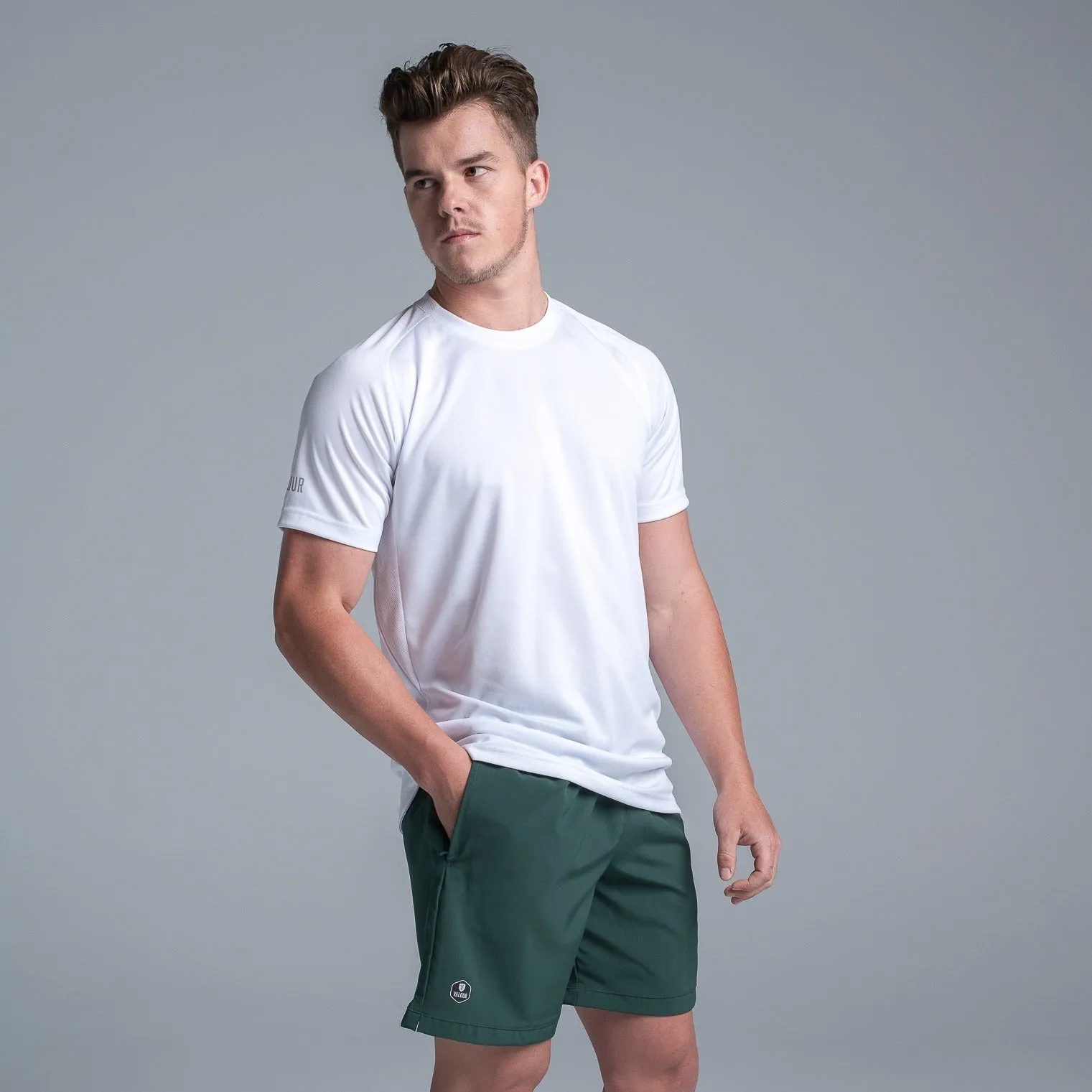 Valour Active Men's Classic Shorts - Green