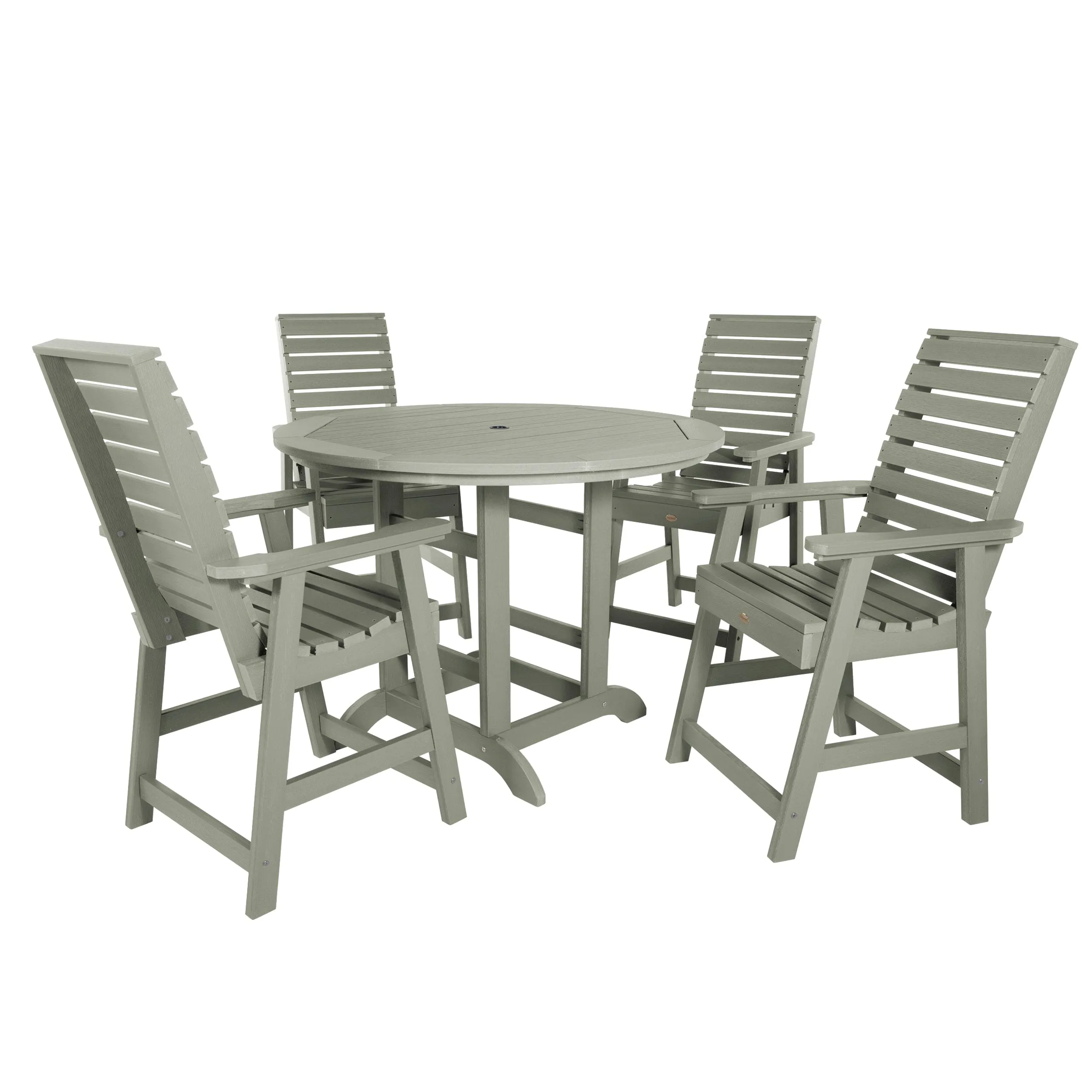 Weatherly 5pc 48in Round Dining Set - Counter Height