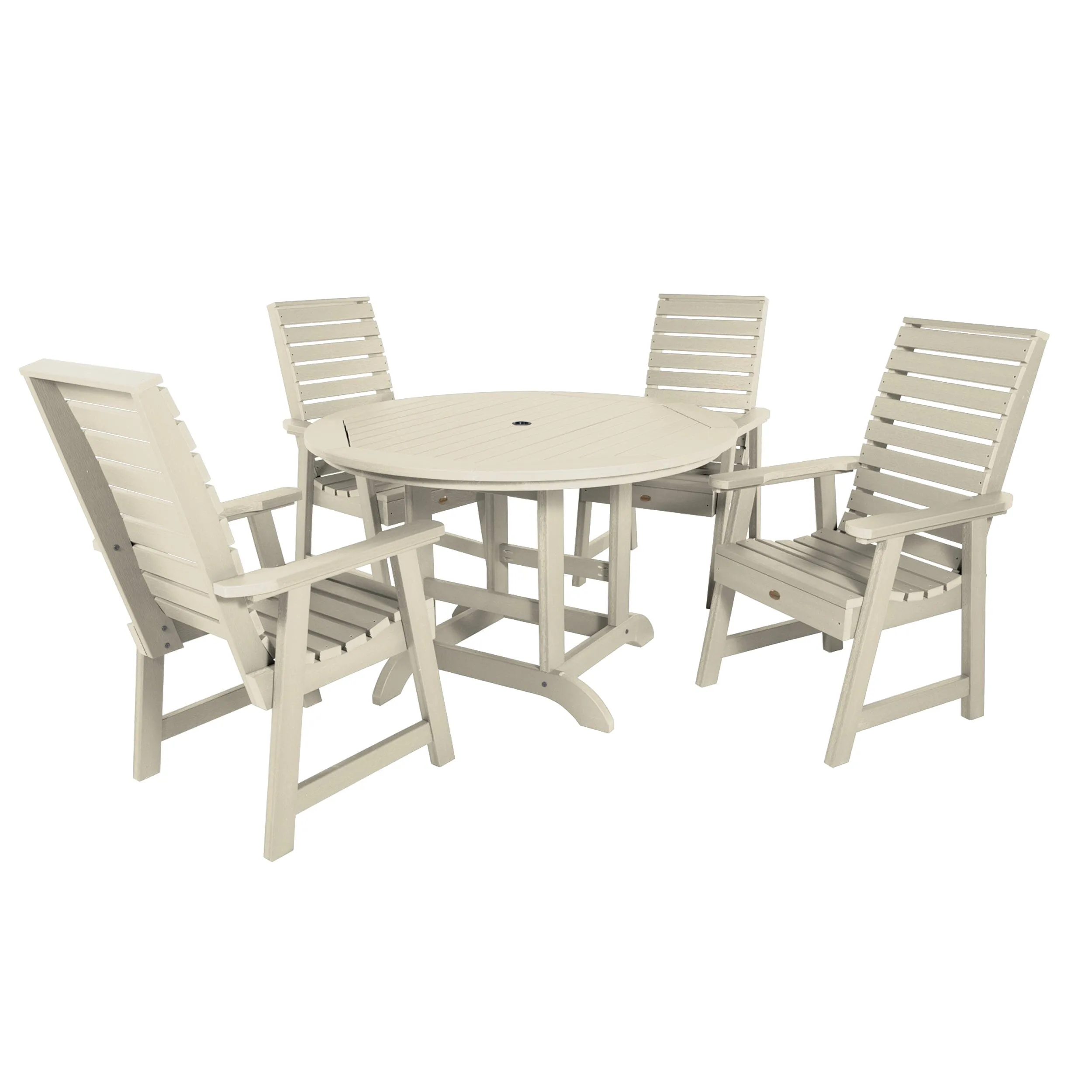 Weatherly 5pc 48in Round Dining Set - Dining Height