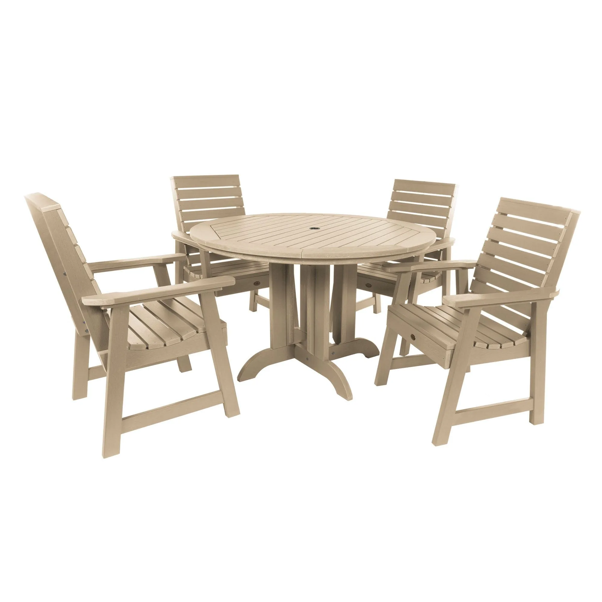 Weatherly 5pc 48in Round Dining Set - Dining Height