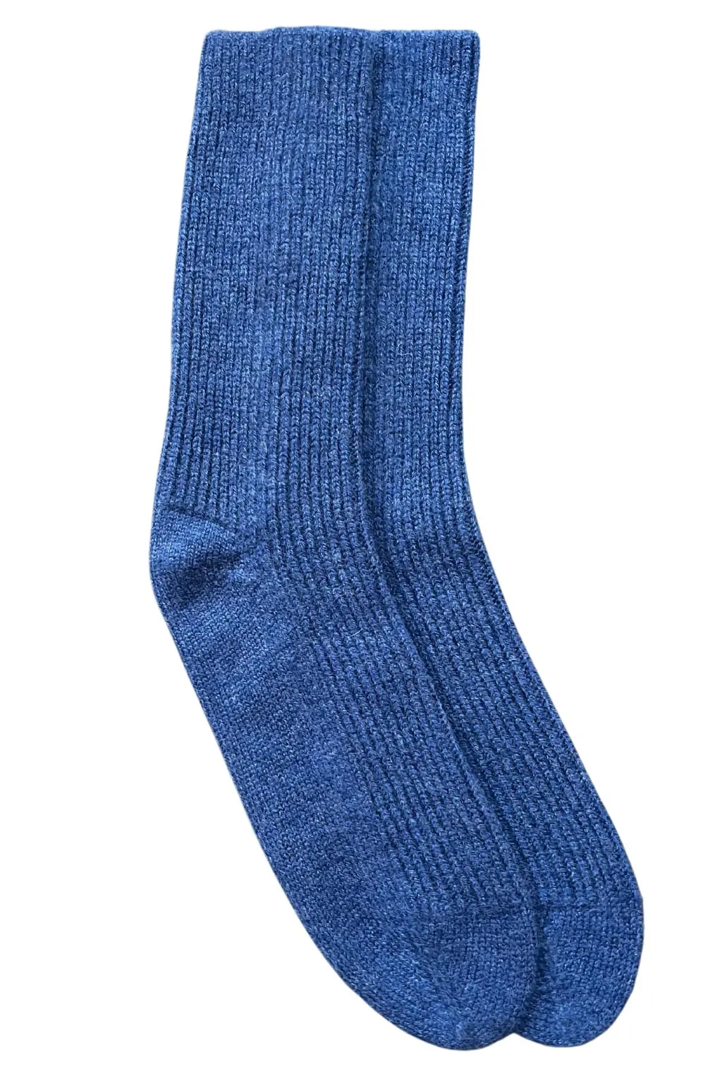 Women's Cashmere Bed Socks - Indigo