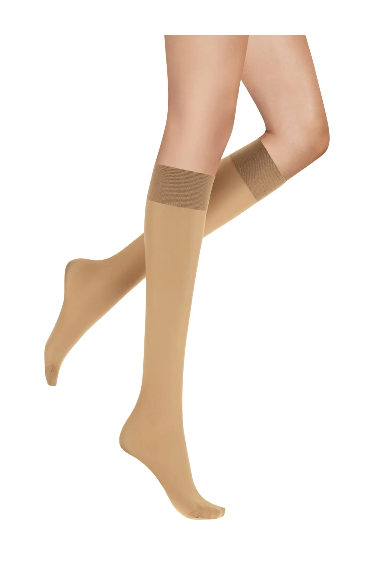 Yoga 20 Comfort Top Knee Highs