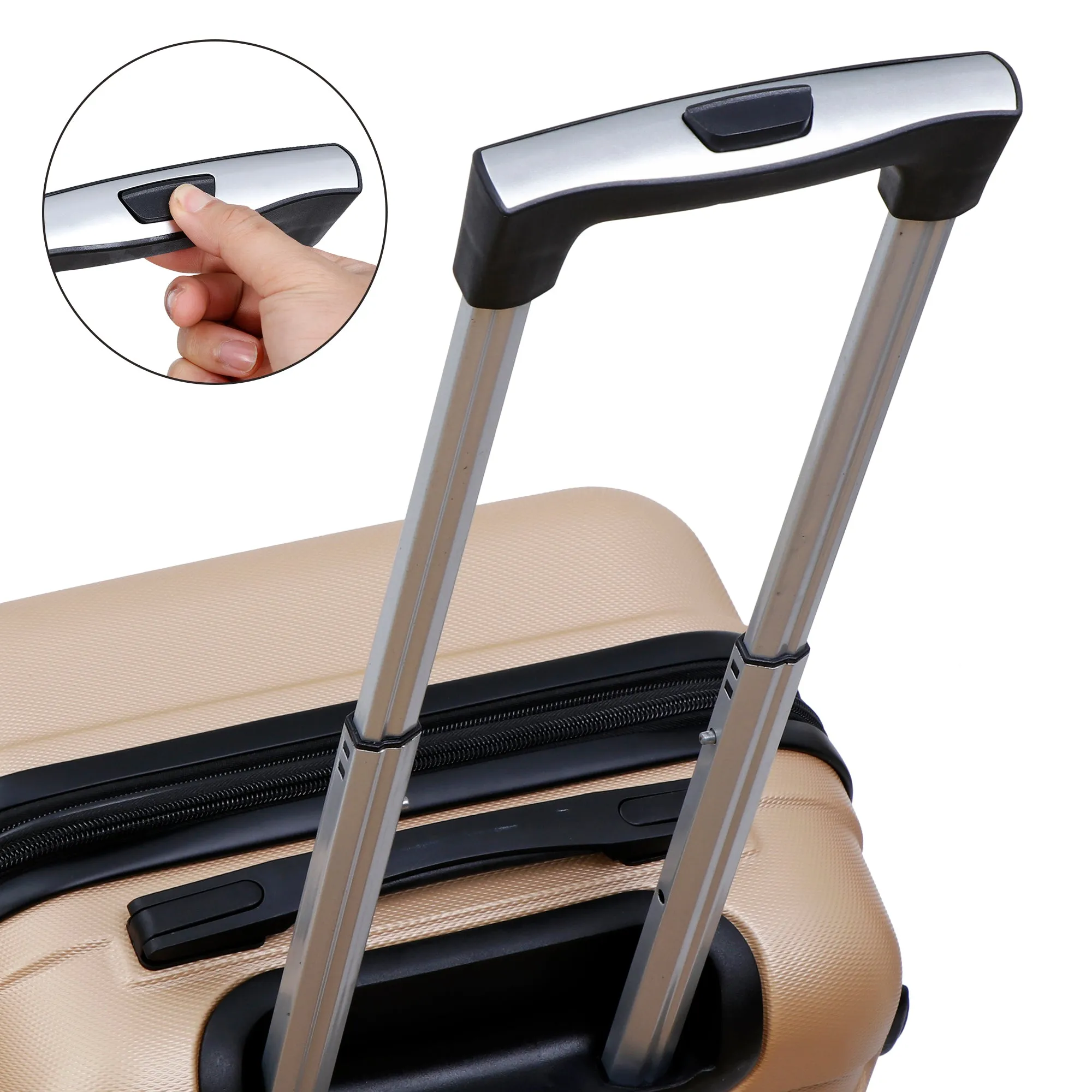 ZENY™ 21 Inch Expandable Suitcase Hardside Carry-On Travel Luggage